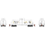 Athearn ATHG25748 13,600-GALLON Acid Tank Grupo Mexico White #1238 Ho Scale. Fixed Price $61.99.