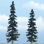 Woodland Scenics Ready Made Premium Trees Spruce Each: 4-7/8 & 4IN 12.4 TR1621. Fixed Price $21.98.
