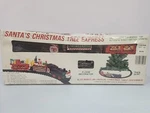 Vgt Bradford Christmas Santa Train Set Tree Express Round Skirt Nos Sealed. Fixed Price $39.99.