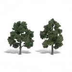 Woodland Scenics TR1513 5" - 6" Medium Green (2). Fixed Price $16.69.