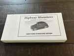 Jordan Highway Miniatures 1940 Ford Standard Sedan Ho Scale 360-225. Fixed Price $19.99.