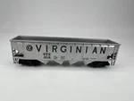 Tyco #2610 Scale Virginian Hopper Car Gray Good. Fixed Price $7.46.