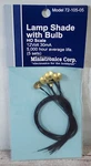 Miniatronics 7210505 Ho Scale 12V Lampshade With Bulb (pack Of 5) Model Trains. Fixed Price $18.95.