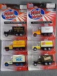 Mini Metals HO/1:87 Scale Various 3 Axle Delivery Box Trucks Classic Works. Fixed Price $25.95.