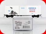 Scale ***america, Home Of The Free, Brave*** Box Car - Kadee Special 6923. Fixed Price $47.95.