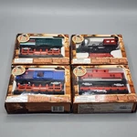 Lot Of Four: T&s Trains Engine Box Cars - New. Fixed Price $19.99.
