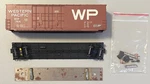 Roundhouse Scale Western Pacific 50 Dbl-slide Door High Cube Boxcar Kit. Fixed Price $9.99.