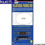 Atlas Trains 2788 Code 80 Snap-track Starter Set. Fixed Price $42.84.