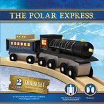 Masterpieces - Polar Express 2PC Wood Toy Train Set. Fixed Price $19.99.
