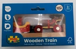 Big Jig Rails BJT468 Wooden Santa Sleigh With Reindeer. Fixed Price $15.29.