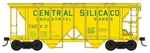 Bowser 6-42745 70 Ton Covered Hopper Central Silica Co. #5. Fixed Price $24.50.