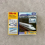Takara Tomy Plarail N700A Shinkansen Basic Set Used With Box (missing Figures). Fixed Price $30.00.