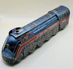 Vintage Overland Express 3140 Litho Train Modern Toys Japan Untested 16". Fixed Price $26.40.