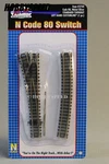 Atlas Scale Code 80 Standard Left Hand Switch Train Track Section 19" ATL2750. Fixed Price $14.84.
