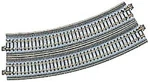 Kato Single Track Viaduct - Curved (R13 3/4'' 30) Scale Nickel Silver. Fixed Price $11.86.