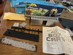 Ho Athearn 40' Box Car Aluminum Sides Black Ends Red Lettering #10111 Cp. Fixed Price $22.40.