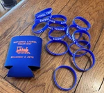 13 New Lionel Trains Wrist Bands & National Day Coozie. Fixed Price $10.00.