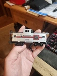 Bachmann Ho 36 Wide Vision Steel Caboose- Burlington Route C.b.&q. 13554. Fixed Price $9.95.