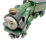 Rare Thomas & Friends Wooden Railway Emily Train 2003 Emerald Green. Fixed Price $19.99.