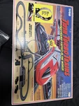 Vintage 1989 Tyco Twin Turbo Train Slot Car Set With Original Box Read. Fixed Price $140.00.