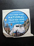 National Train Day Sticker - May 8, 2010 3" Diameter Amtrak, Railroadiana. Fixed Price $19.99.