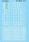 Microscale 87-1473 Ho Southern Railway Wood Chip Cars & Gondolas Decal Sheet. Fixed Price $7.83.