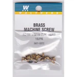 Walthers 947-1072 #2-56 Brass Flat Head Machine Screws -- 3/16 X .086" (16)'. Fixed Price $5.39.