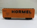 Ahm Hormel Reefer Refrigerator 40' Steel Box Car Nadx 5314 Scale. Fixed Price $9.94.