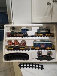 Vintage 1990S Toy State North Pole Christmas Magic Express Train Set. Fixed Price $49.99.