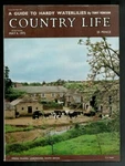 1972 May 4 Country Life England Magazine Waterlilies Stepney Penshurst Pl Kent. Fixed Price $14.95.