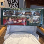 New Bright The Holiday Express # 178 Train Set 4 Car Christmas Box. Fixed Price $75.00.
