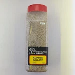 Woodland Scenics - B1387 Coarse Ballast Buff 32 Oz Shaker 50 Cu. In.. Fixed Price $20.80.