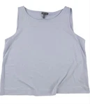 Eileen Fisher Women's Solid Tank Top, Light Blue, Large. Fixed Price $79.99.