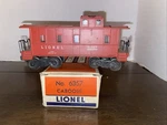 Lionel Gauge Maroon Post War Sp Type Illuminated Caboose #6357 Original Box. Fixed Price $29.99.
