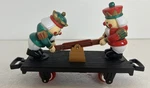 Christmas Holiday Nutcracker Express Elf Pumping Car By Toy State. Fixed Price $9.95.