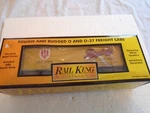 Rail-king & 027 Gauge Berghoff Wood Sided Reefer. Fixed Price $68.22.