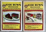 Lot Of 2 Ahm 1930 Town Ho Ministructures 5680B &5680C New/unpunched. Fixed Price $18.99.
