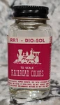 Floquil Railroad Colors Model Paint 1/5 Oz Ounce RR1 Dio-sol. Fixed Price $55.00.