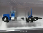 Trainworx # 47984 Peterbilt 379 Log Truck Blue N-scale. Fixed Price $53.95.