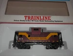 Walthers Trainline Ho Scale Wisconsin Central 15 Wide Vision Caboose #931-518. Fixed Price $34.99.