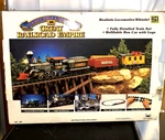 Overland Express Rio Grande 22 Piece Train Set Battery Operated Lights & Noises. Fixed Price $45.00.