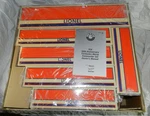 New In Box Lionel 6-52311 Tca 50TH Ann. Le Golden Express Freight Set. Fixed Price $675.00.