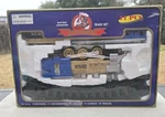 Moonbo Battery Operated 11 Piece Union Express Train Set, Untested. Fixed Price $19.99.