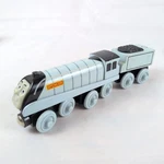 Thomas The Train & Friends Wooden Railway Engine Spencer Tender Silver Y4074. Fixed Price $14.95.