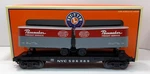 Lionel 6-26044 Gauge New York Central Flatcar #506089 With Trailers Nib. Fixed Price $32.99.