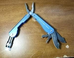 Woodland Trails Multi Tool Pliers Knife Led Flashlight With Pouch New Batteries. Fixed Price $9.95.