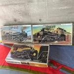Arii Ho Steam Locomotive Model D52 C59 C62 Unassembled 3-PIECE Set. Fixed Price $114.12.