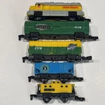 Galoob Micro Machines Western Freight Set No Tracks 1989 Vintage Trains. Fixed Price $22.50.