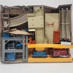 Thomas & Friends 2006 Hit Toy Sodor Lumber Yard Train Set Complete 64011. Fixed Price $79.95.
