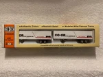 Con-cor Ho Scale Undecorated 45' Ribbed Side Trailers. Fixed Price $29.99.